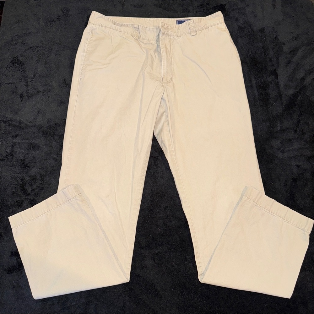 Vineyard Vines Slim Fit Club Pant Men's Light Khaki Chinos 33X32